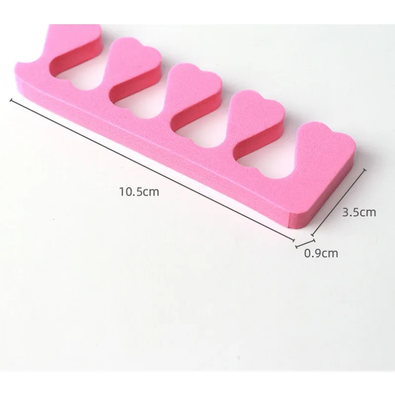 10/50/100Pcs Soft Sponge Manicure Nails Art Tools Toe Separator Fingers Separators Spacer Pedicure Toes Spreaders Divider