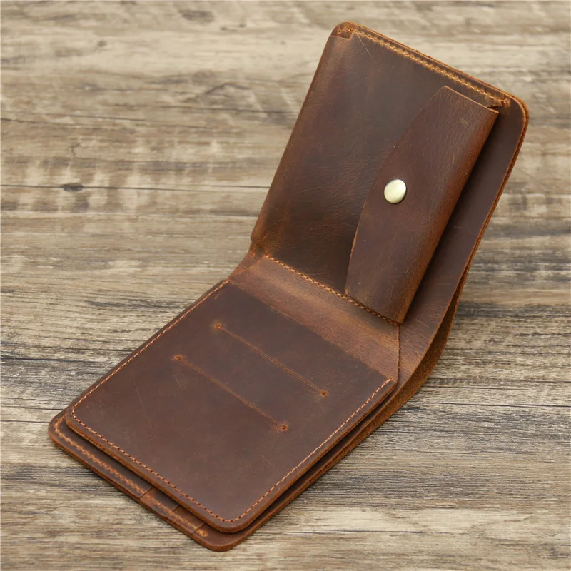 Valhalla Viking Wallet for Men with Coin Pocket Hall of The Slain  Minimalist Wallet Genuine Leather 2