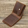 Valhalla Viking Wallet for Men with Coin Pocket Hall of The Slain  Minimalist Wallet Genuine Leather 2