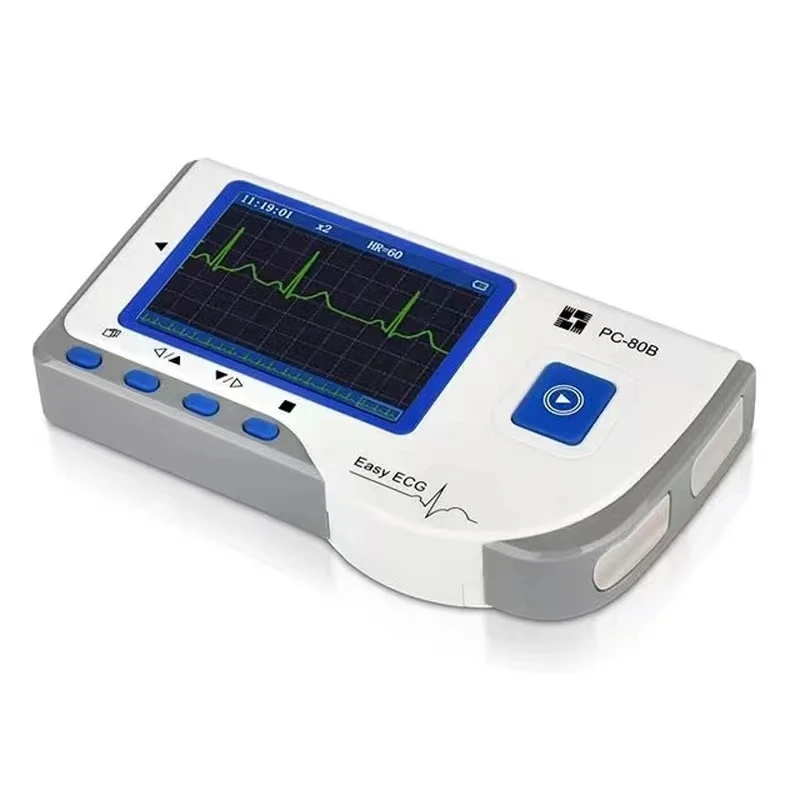 Portable Handheld ECG Whole Body Diagnostic Health Test Scanner Station 12 Lead ECG Health Machine Analyzer