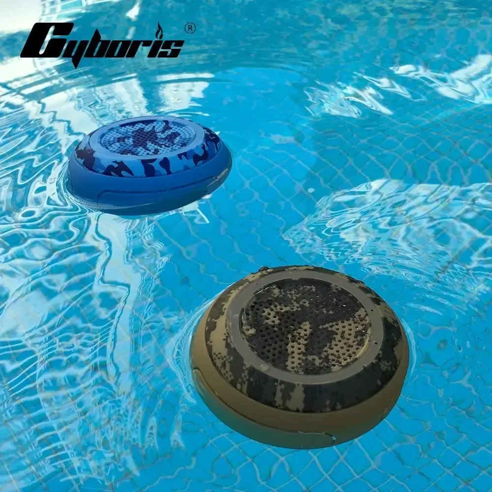 

Cyboris T101 IPX7 waterproof Bluetooth speaker Swimming Floating TWS soundBox Mini portable Cycling speaker Built-in microphone