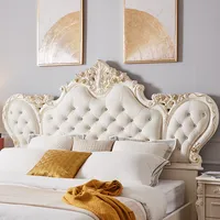 Lit de chambre nordique de luxe avec plateforme, style français, 180x200cm, pour filles princesse, accessoires de maison pour chambre à coucher 4