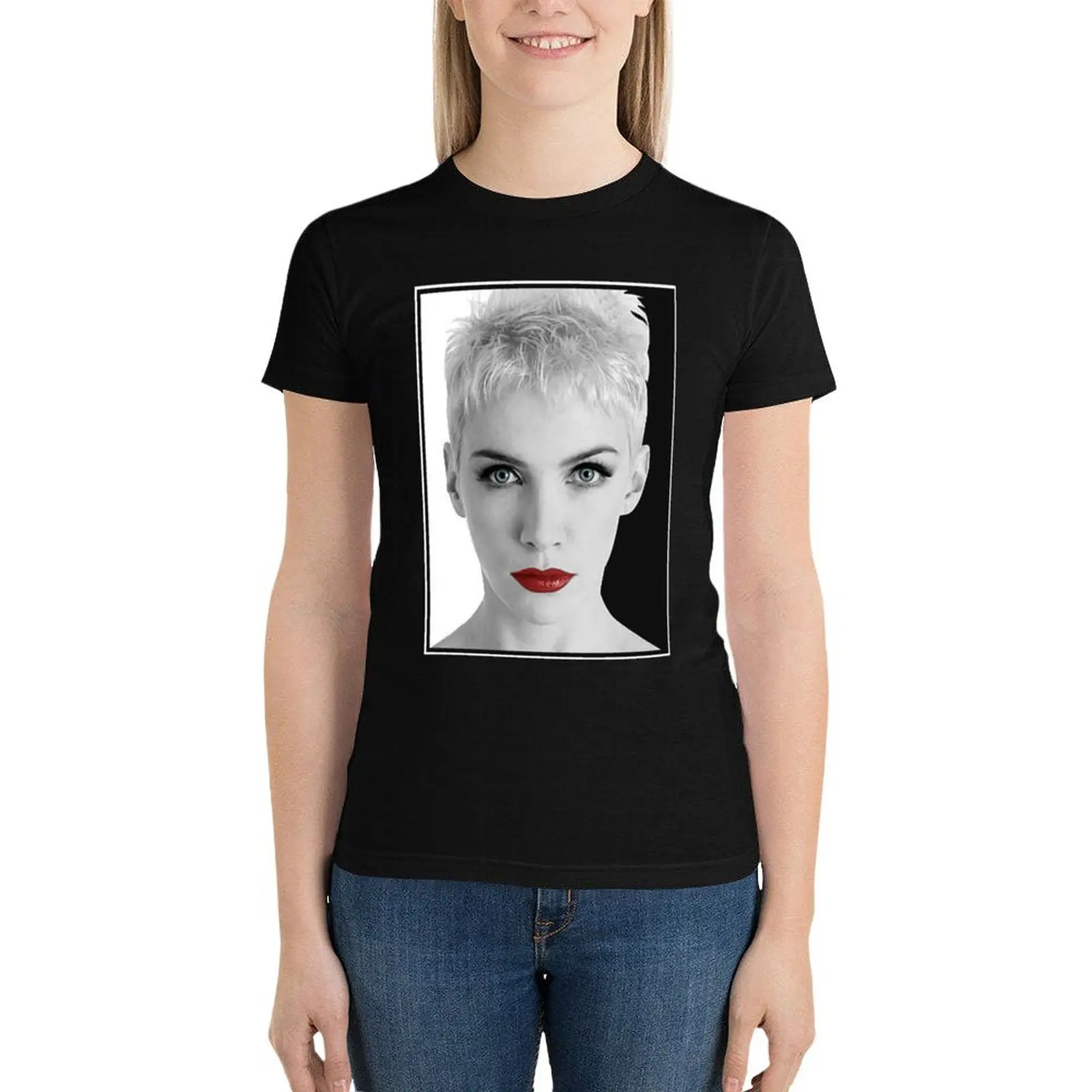 Annie Lennox Eurythmics Sweet Dreams T-Shirt Blouse korean fashion oversized workout shirts for Women