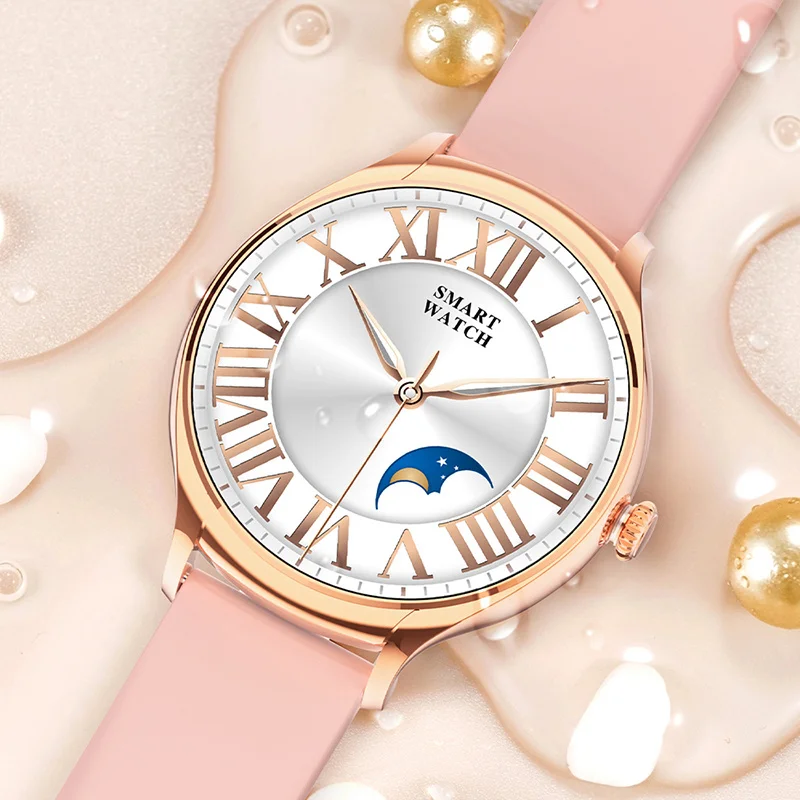 

2023 New Bluetooth call Smart Watch Women 1.33 360*360 High definition display screen No black edges fashion Ladies Smartwatch
