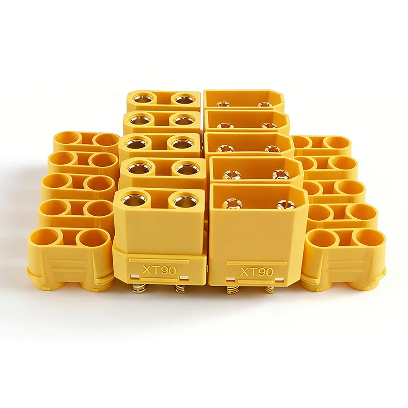 Lot de 5 connecteurs XT90H pour batterie RC - Mâle/Femelle