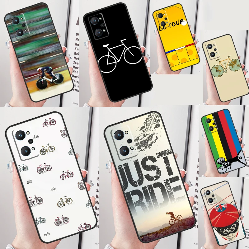 Mountain Bike Bicicletta Mtb Per Realme Gt Neo 5 3 2T 3T 9 10 11 Pro Plus C11 C15 C25 C21Y C30 C31 C33 C35 C53 C55 Case