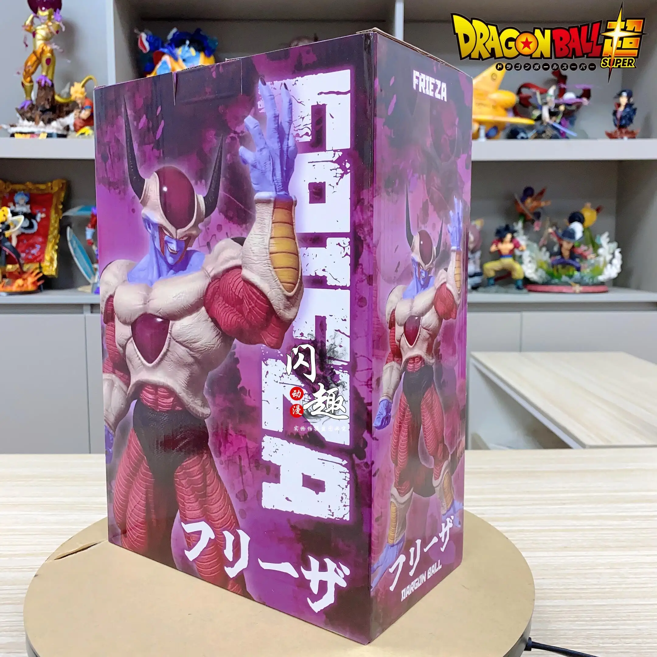 

31cm Dragon Ball Z Frieza Second Form Gk Anime Action Figure Dbz Figurine Pvc Statue Collectible Model Doll Room Christmas Toys