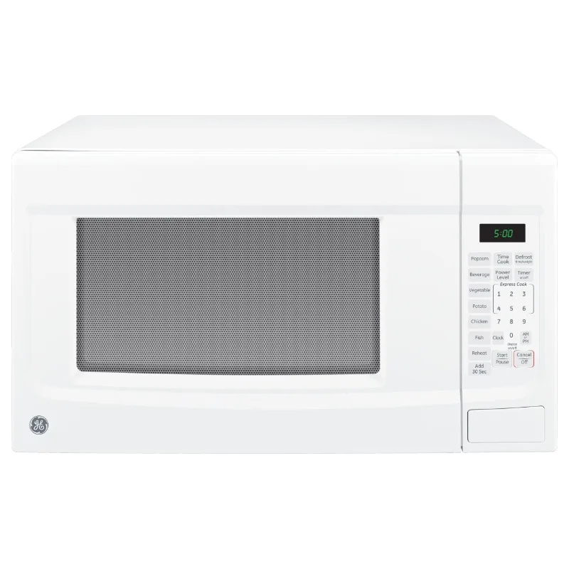 

DUTRIEUX1.4 Cubic Foot Capacity Countertop Microwave Oven, White, small microwave