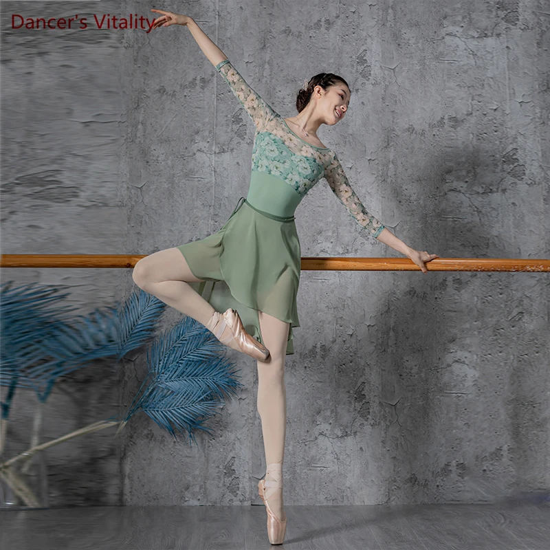 Vestito da body per danza classica per le donne tuta da ginnastica