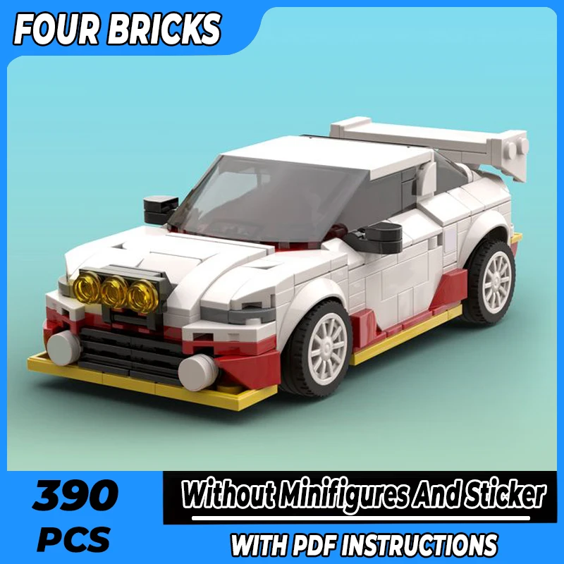

Moc Building Bricks City Supercar Model Speed Champion 6634 Technology Modular Blocks Gifts Toys For Children DIY Sets Assembly