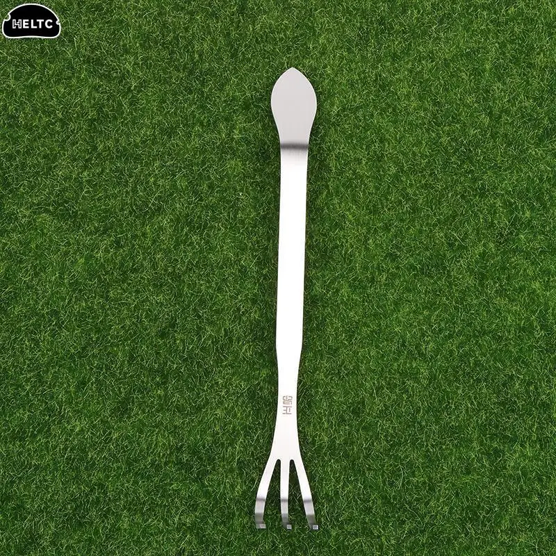 Stainless Steel Dual-purpose Pressure Soil Rake Pine Soil Pressure Soil Garden Gardening Potted Plant Planting Maintenance Tool 5