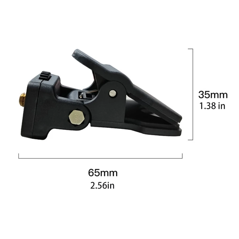 Fill Light Holder Mini Fill Light Clip Camera Holder 1/4 Screw Mount Universal Phone Tripod Tablet Mount Clamp Photography Accessories 896C