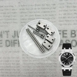 Blue Rubber Silicone Watch Band - Premium Strap Bracelet Accessories, No Logo - 26 or 27mm(Polished) (For 41mm Case)