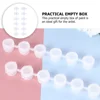 30Pcs Mini Empty Paint Pot Pod Strips Paint Strips Plastic Storage Containers 6