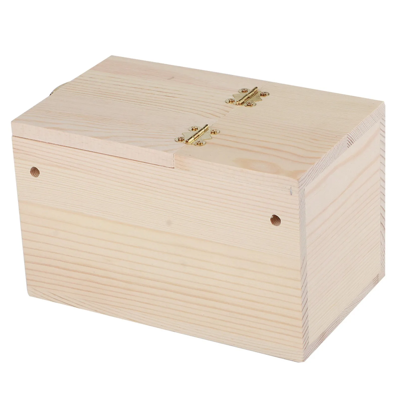 Wood Bird House 12x12x19.5cm Pet Incubation Breeding Box Parrots Small Birds Outdoor Garden Decoration Pet Accessories