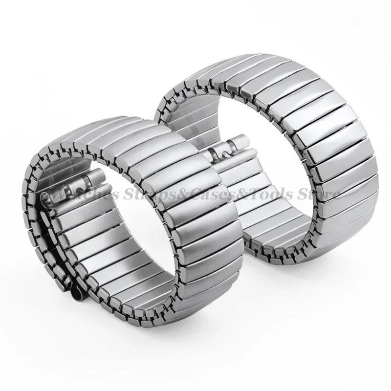 Flexible Stainless Steel Watch Band - Elastic Expansion Bracelet Accessories