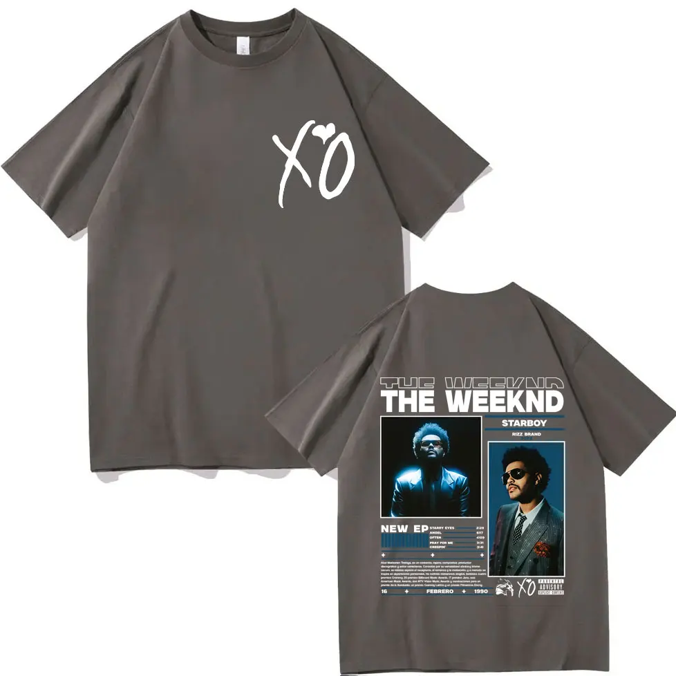 مغني الراب The Weeknd ألبوم ميرش تي شيرت الرجال ال...