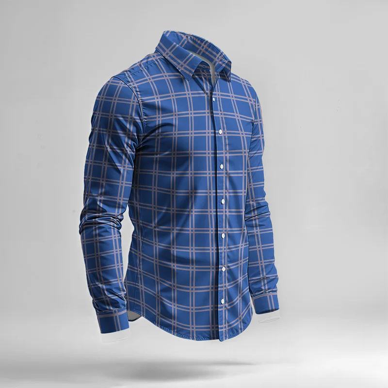 2025 New Spring/Summer Two Piece Men's Luxury Lightweight Long Sleeve Set Breathable Fabric Slimming Street Wear_viptrois.com