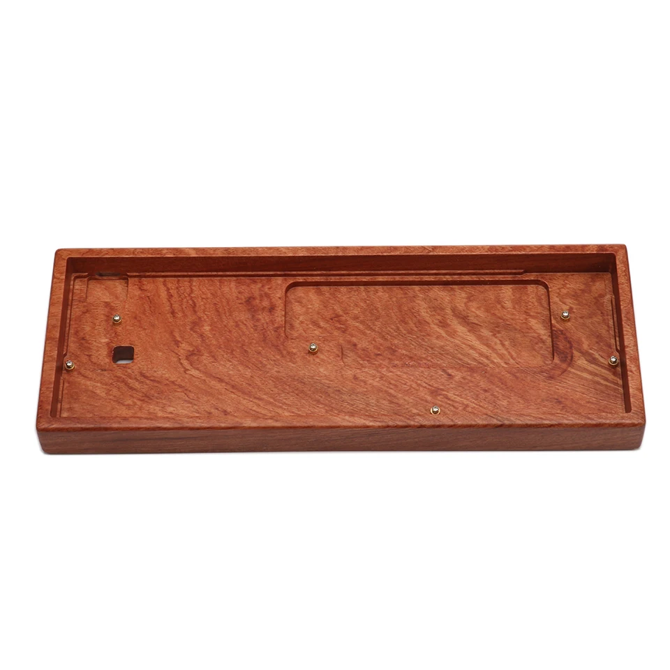 メカニカルキーボード用ケース,木製,60%, 61, 64,gh60 - AliExpress