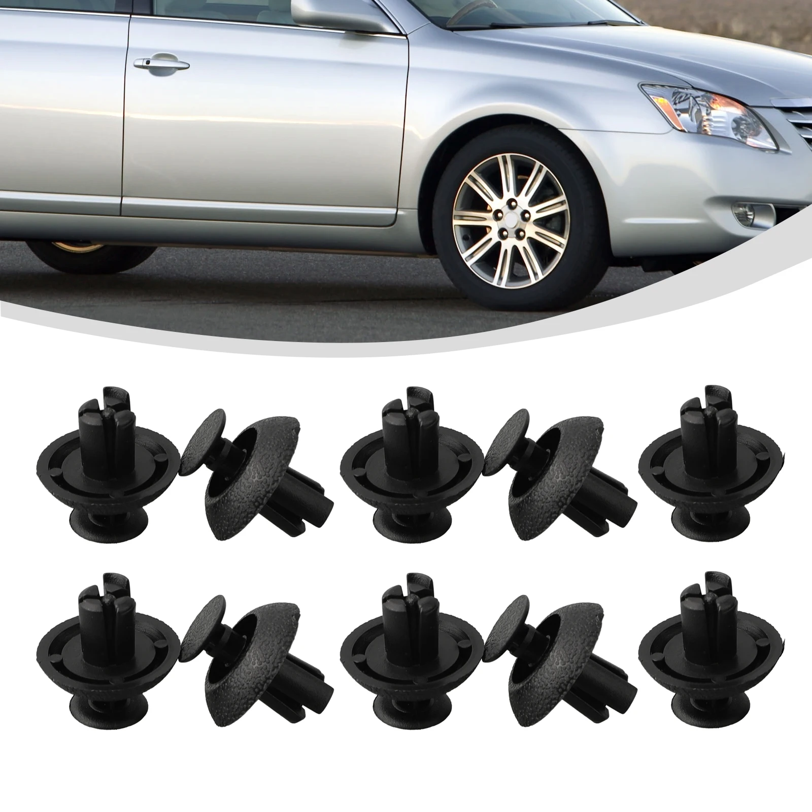 

Детали, аксессуары для крышки бампера для A21201 для нейлонового радиатора Toyota, запасной фиксатор, заклепка, 10 шт., новинка