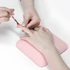 Square Microfiber Leather Nail Arm Rest Professional Non-Slip Nail Technician Arm Rest Pillow Cushion Salon Manicure Elbow Pad 4