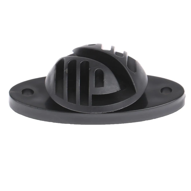 10Db/Tétel Horgos Csavargyűrűhorg Csavar Elektromos Kerítés Műanyag Szigetelő Alumínium Ötvözet Kiváló Minőségű Fekete - Image 6