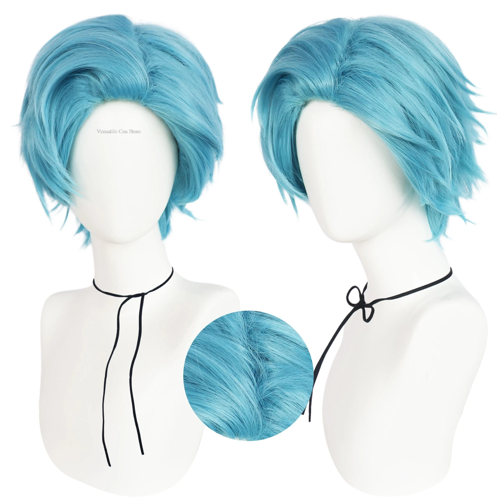 

Костюм женский для косплея OSHI NO KO сезон 2, Аниме Костюм хошино акуамарина, костюм на Хэллоуин с синим париком для взрослых, мужчин и детей