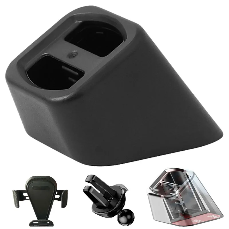 Universal Wireless Car Charger Stand Base Car Mobile Phone Holder Bracket Dashboard Mount Air Outlet Clip GPS Cradle Accessories