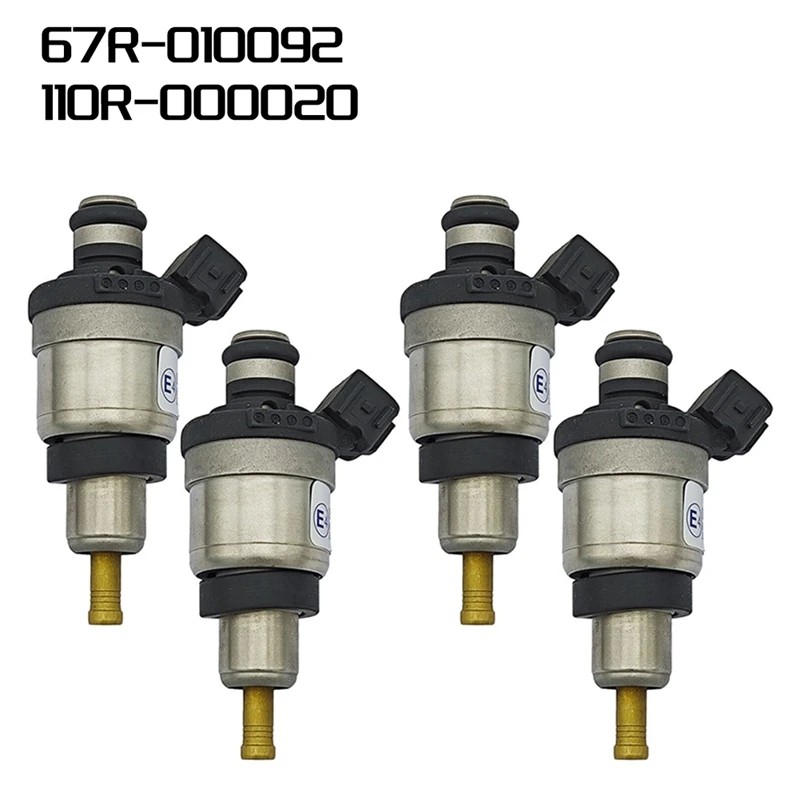 

4Pcs Class 2 Orange Fuel Injector Gas System For LPG/CNG Keihin 67R-010092 110R-000020 Accessories