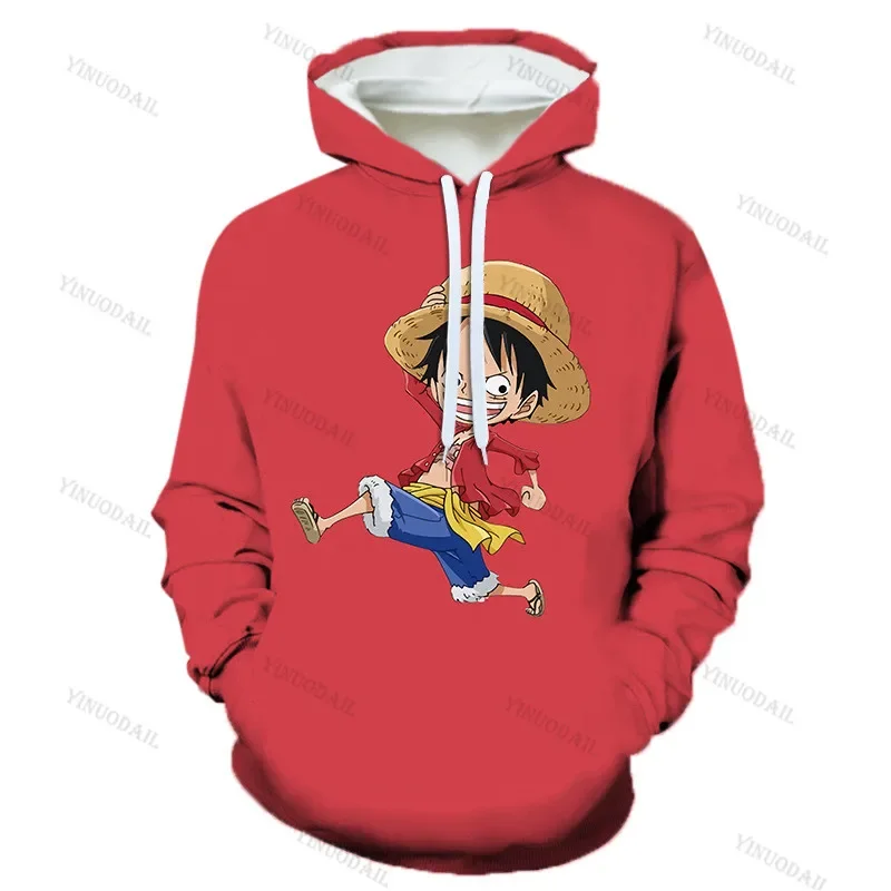 thumbnail image 1 of Sudadera con capucha de anime con estampado 3D, sudadera tipo pulóver, mono D Luffy, Ace, Sabo, Shanks, Law, traje de chándal de batalla, ropa de abrigo informal, 1 of 5