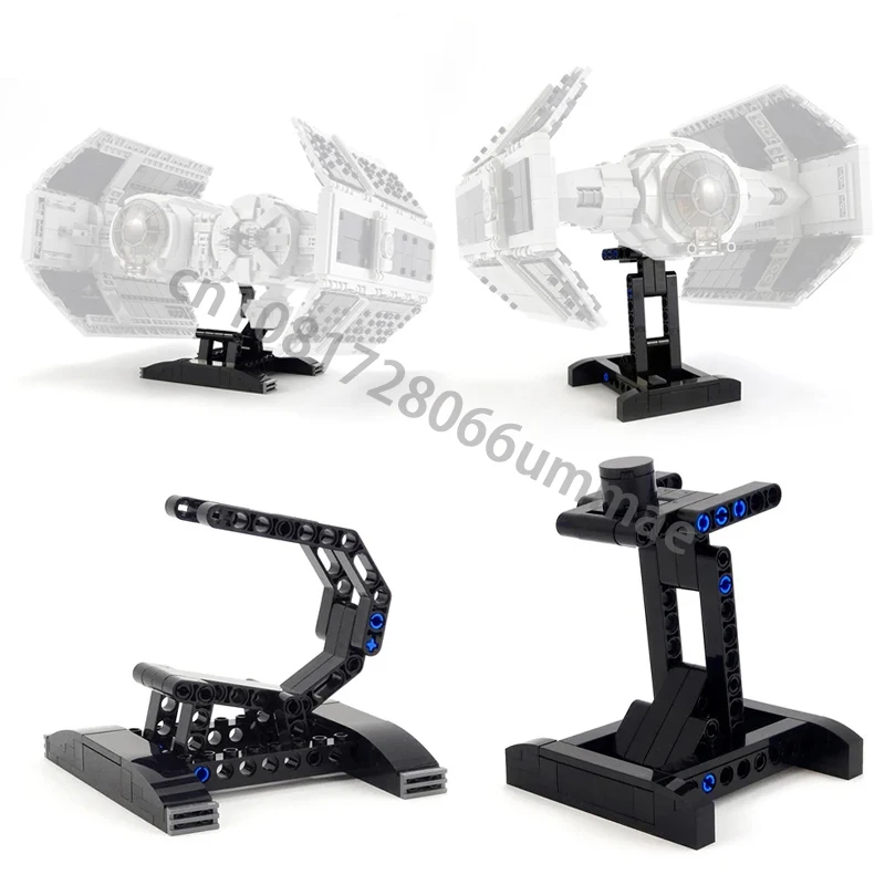 Moc Tie Bomber Fighters 75347 Espositore Tie Advanced X1 Model Bracket Building Blocks Fai Da Te Che Mostra Mattoni Giocattolo Per Bambini Regalo