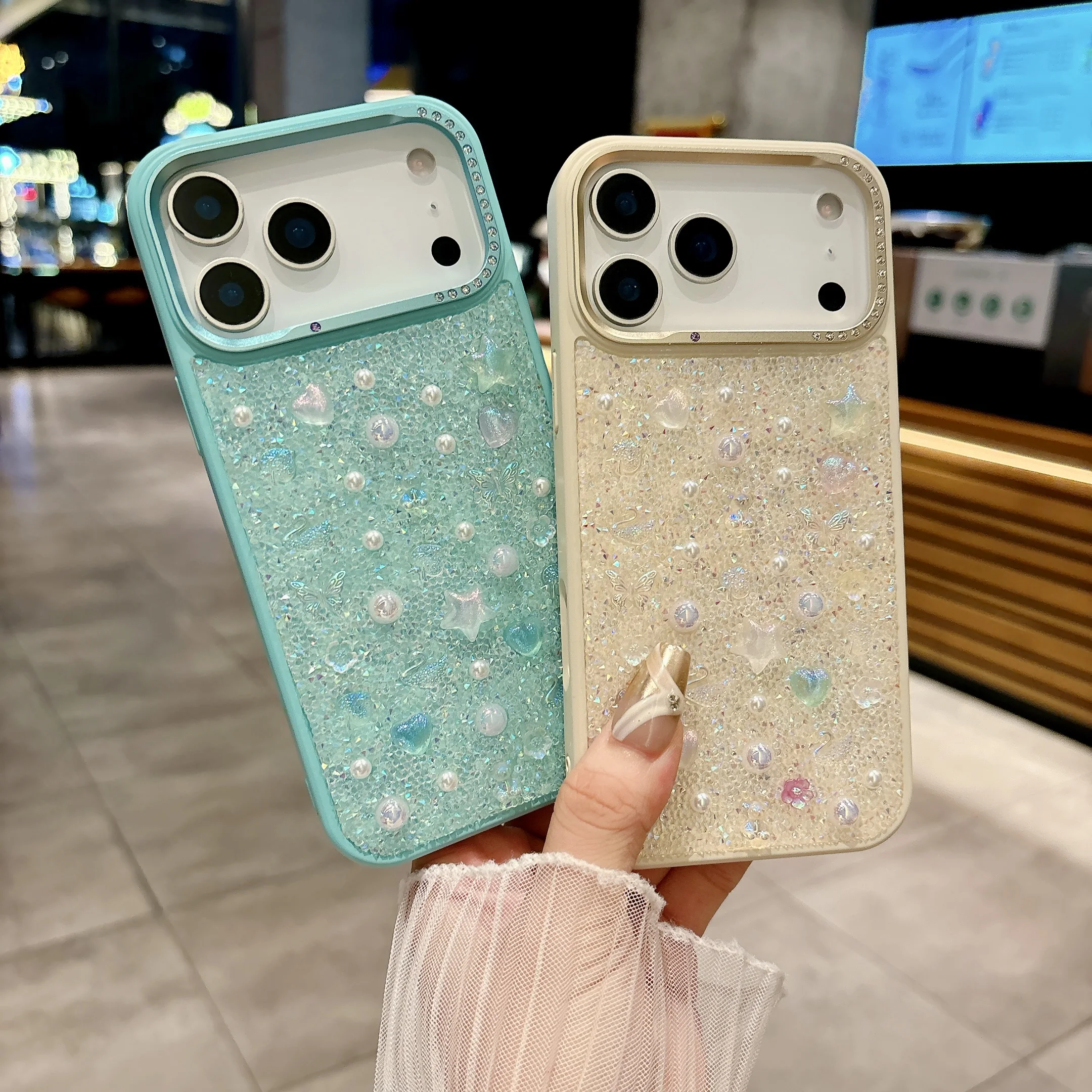 Luxury Glitter Rhinestone Phone Case - Shiny Bling Girly Shockproof Cover