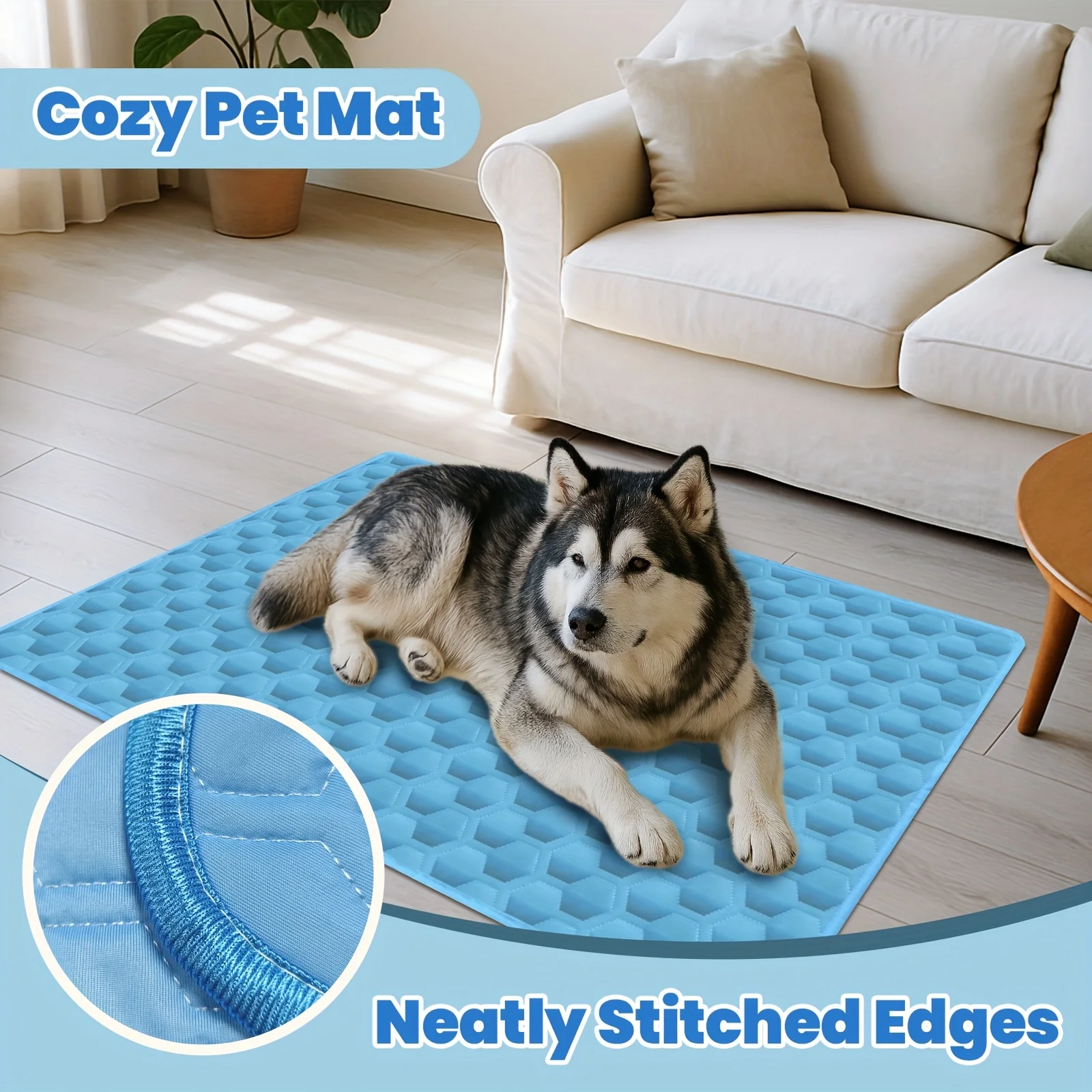 Summer Dog Cooling Mat For Pets Cold Bed For Large And Small Dogs_voghion.com