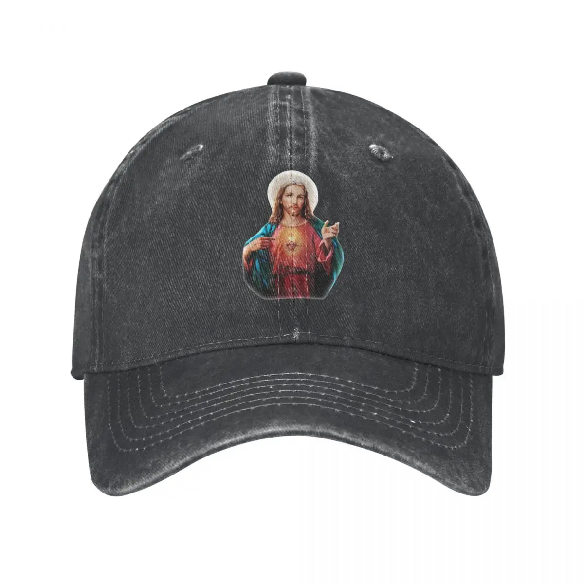

Baseball Caps Jesus Christ Saviour Accessories for Men Women Vintage Distressed Washed Headwear