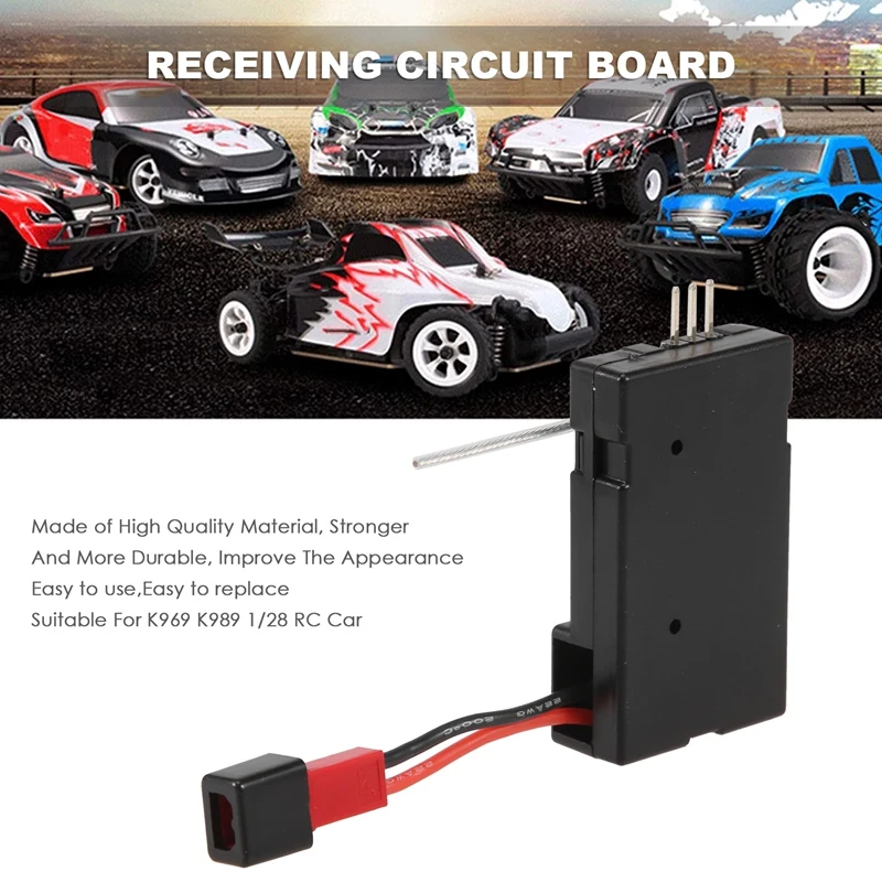 

New Version 3 In 1 Electric Receiver Board Receiving Circuit Board K989-52 For Wltoys K969 K989 1/28 RC Car Spare Parts