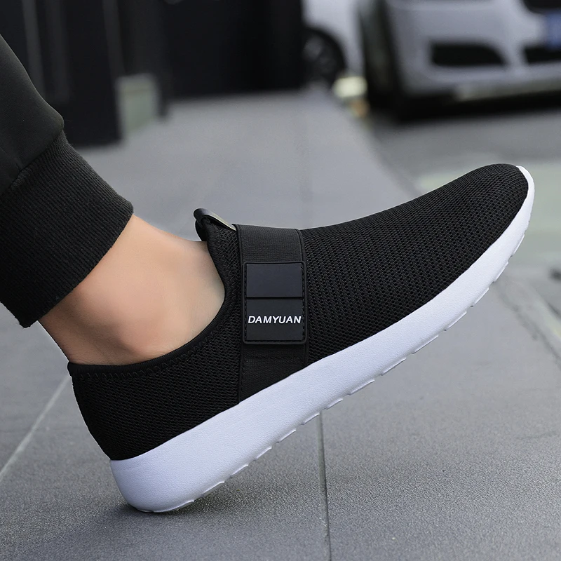 

Hot Sale Men Casual Shoes Breathable Non-Leather Light Male Woman Couple Sneakers Walking Sport Tenis Running Zapatos de Hombre