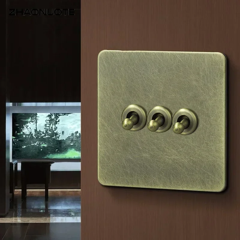 de parede brass lever vintage destaque reino unido personalidade 02