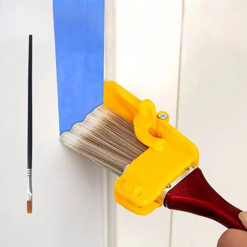 Edging Color Separation Paint Brush Handheld Paint Edger Tool Ideal for Indoor and Outdoor Use on Walls and Ceilings 1