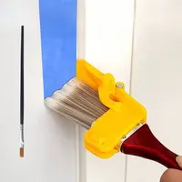 Edging Color Separation Paint Brush Handheld Paint Edger Tool Ideal for Indoor and Outdoor Use on Walls and Ceilings