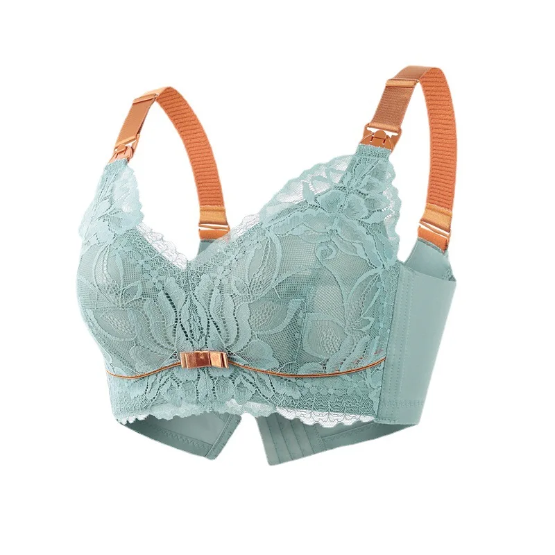 Nursing bra gathered to prevent sagging postpartum pregnant women underwear breastfeeding bra maternity 5