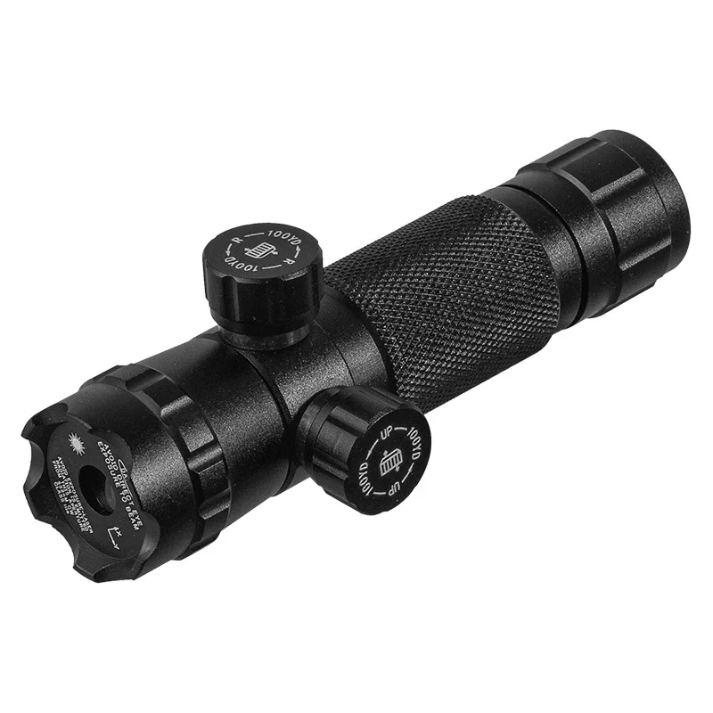 Laser Pointer Pen Green Laser Adjustable Up And Down Left Right Infrared Set Sight Calibrator Hand-adjusted Pointer