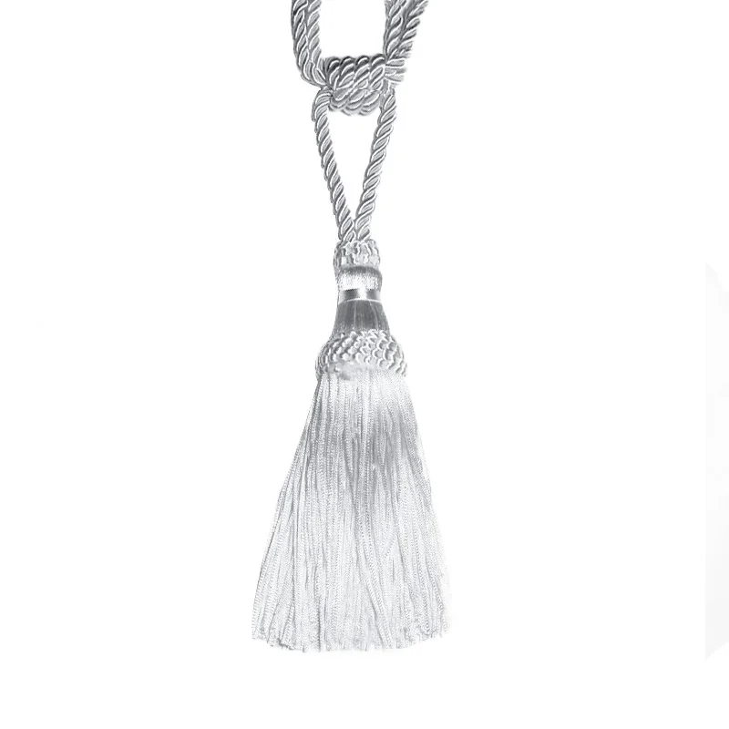 1PC Curtain Tiebacks Tassel Curtain Clips Rope Curtain Tie Backs Holdbacks Decorative Curtain Holder Accessories For Drape