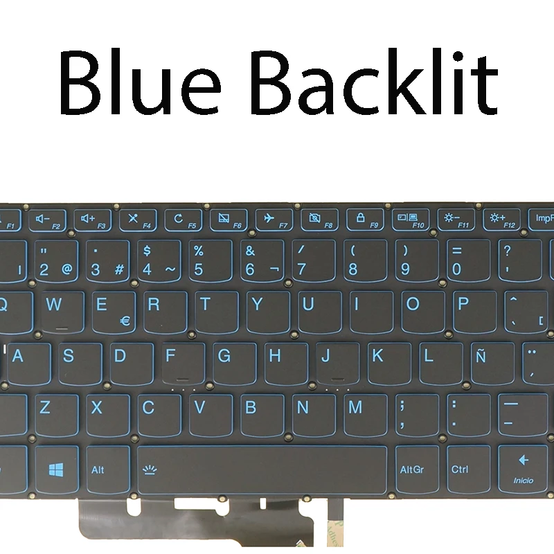 Teclado para Lenovo Ideapad Lenovo Ideapad 32015ast 520-15ikb 80yl 81bf 320h-15isk 320-17ikb 330-15ich Reino Unido Espanhol Russo Canadense - Imagem 3