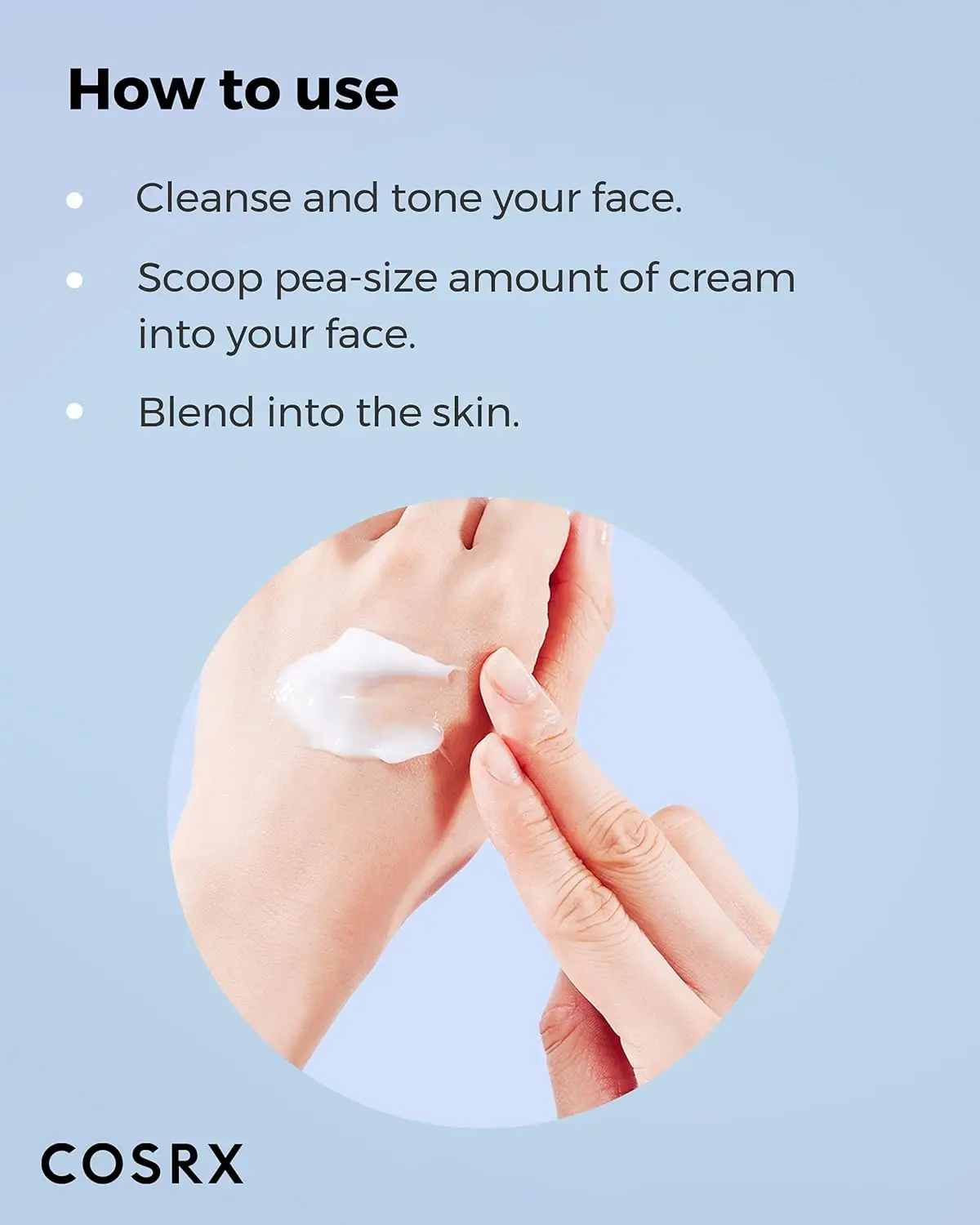 COSRX Hyaluronic Acid Moisturizing Cream, Long-lasting Hydration, Rich Moisturizer for Sensitive Skin 3.52 oz / 100g 6