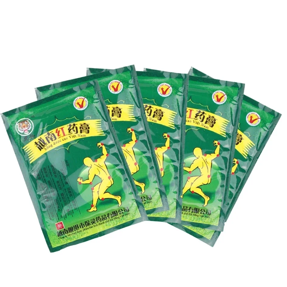 Vietnam Red Tiger Balm Plaster 104pcs/13 Bags Pain Stiff Shoulders Muscular Heat Patch