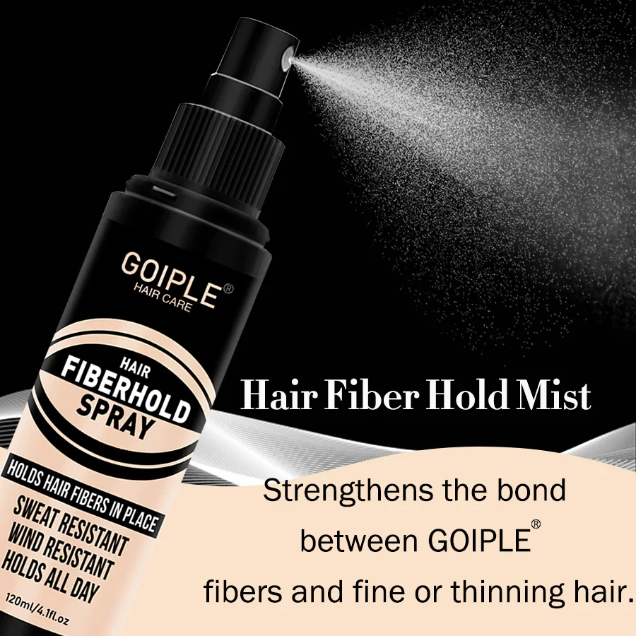 Fiber Hold Spray Hair Building Fibers Powder Hair Thickening Spray for Men and Women hair thickening spray