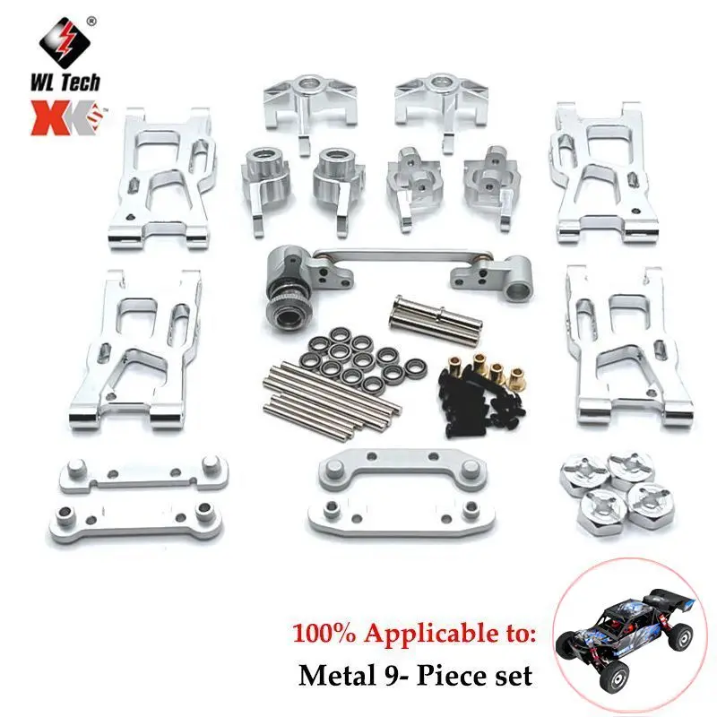 Wltoys 144010 성인용 브러시리스 모터 카 액세서리, CVD RC카, M3 너트 업그레이드, 144001-02 124017-16-18 124019