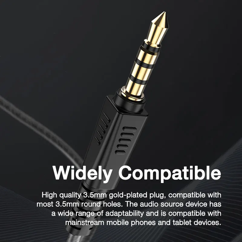 EARDECO E229D Wired Headphones 3.5mm Wired Earphone Inear Headphone Headset with Mic Earphone Sport Earhook Bass Stereo Earbuds - Image 6