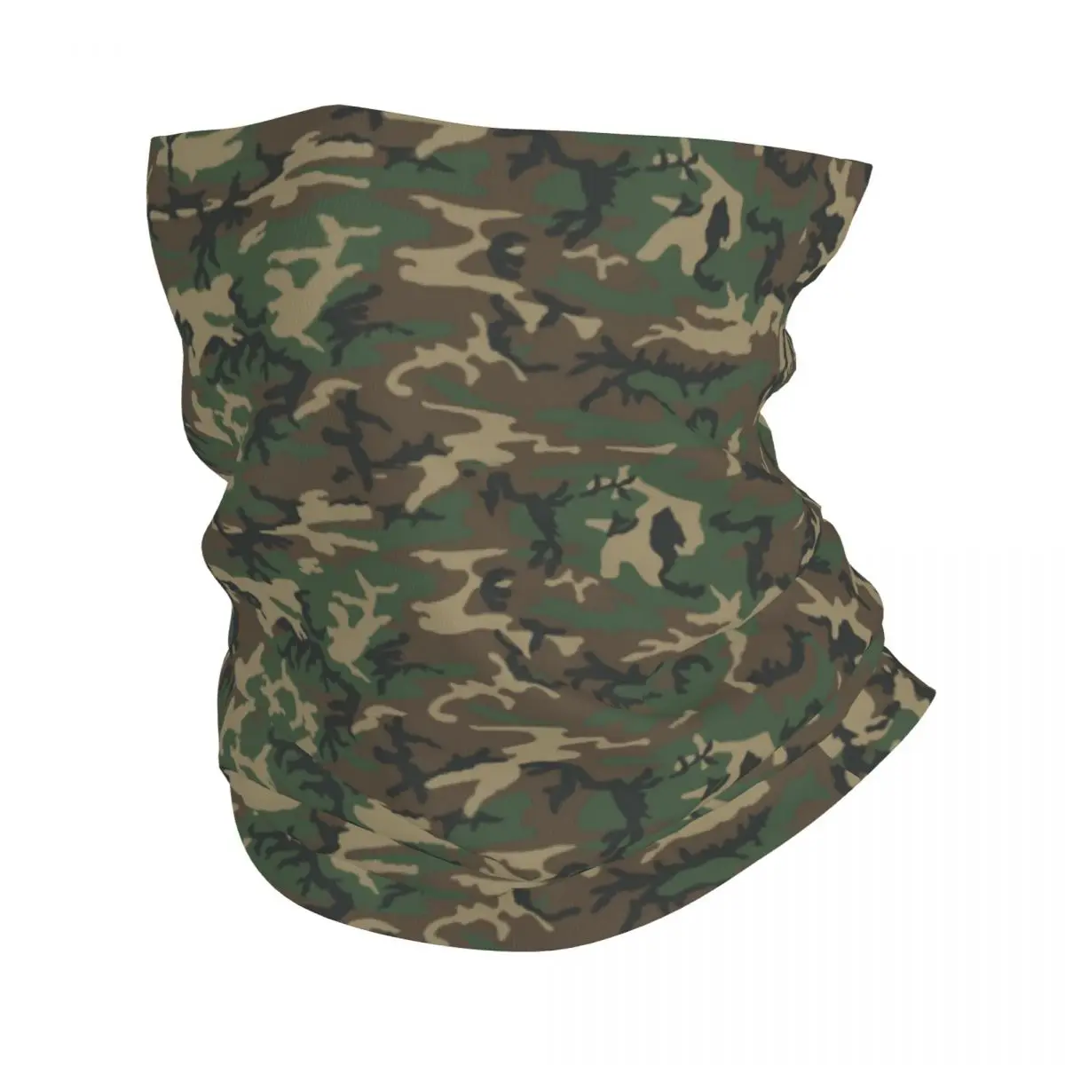 

Army Camouflage Camo Bandana Neck Gaiter Military Popular Balaclavas Mask Scarf Cycling Hiking for Men Women Adult Washable