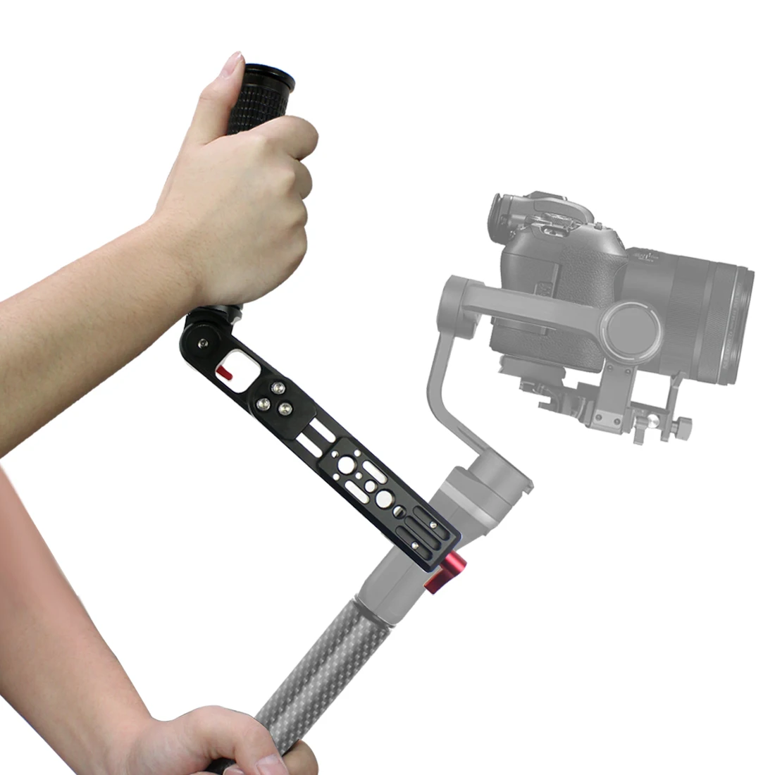 Quick Release Mount Handle Grip for Ronin SC S Gimbal Monitor Bracket 1/4'' Exte